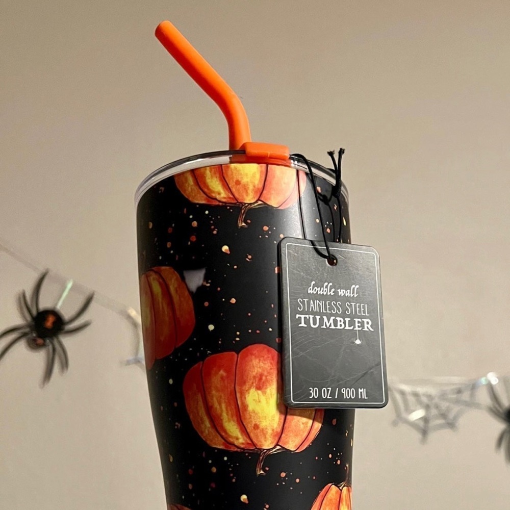 Halloween Pumkin Tumbler